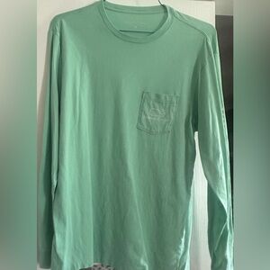 Mint green Vineyard Vines Medium long sleeve t-shirt